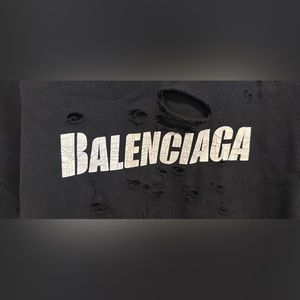 Balenciaga Destroyed Hoodie